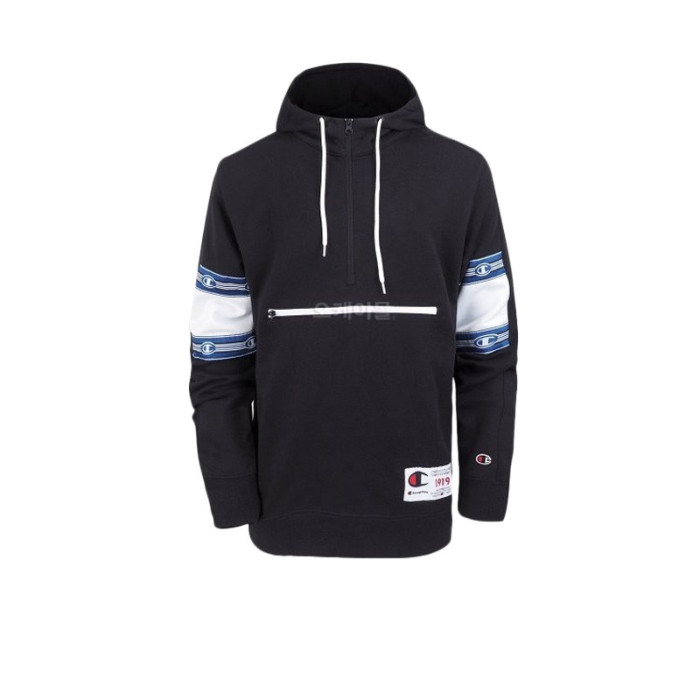 Champion Sweat Champion HOODED HALF ZIP SWEATSHIRT - 212177-KK001