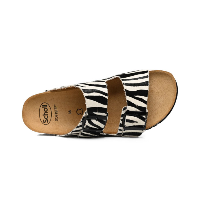 SCHOLL Sandale SCHOLL JOSEPHINE Printed Zebra Leather