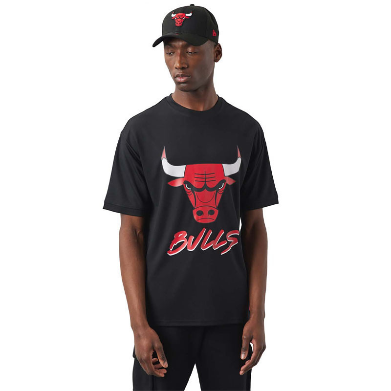 New Era Tee-shirt New Era Chicago Bulls NBA Script New Era Tee-shirt New Era Chicago Bulls NBA Script