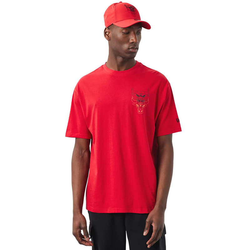 New Era Tee-shirt New Era Chicago Bulls NBA Oversize New Era Tee-shirt New Era Chicago Bulls NBA Oversize