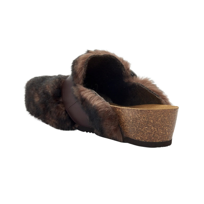 SCHOLL Chausson SCHOLL MONIQUE SYNTHETIC FUR+LEATHER