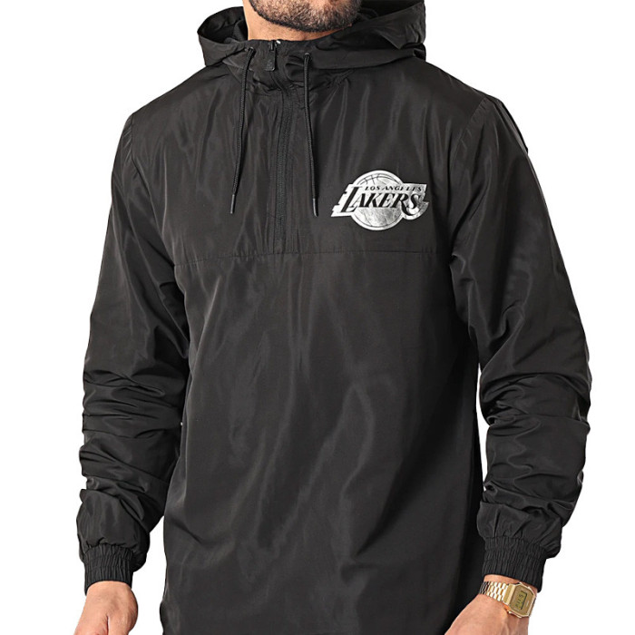 New Era Sweat à capuche New Era NEW ERA METALIC WINDBREAKER LOS ANGELES LAKERS