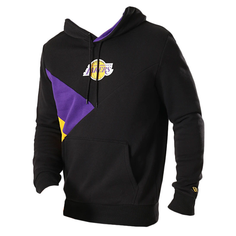New Era Sweat à capuche New Era LOS ANGELES LAKERS COLOUR BLOCK New Era Sweat à capuche New Era LOS ANGELES LAKERS COLOUR BLOCK
