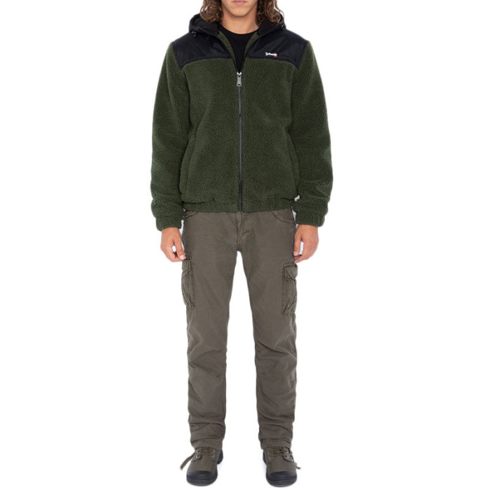 Schott Sweat à capuche Schott ZIPPE SHERPA POLAIRE