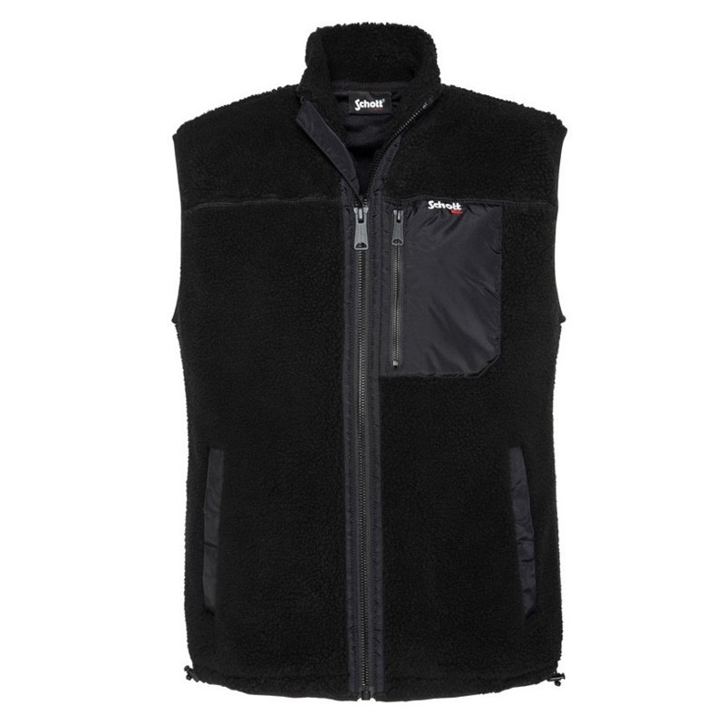 Schott Sweat sans manches Schott SHERPA POLAIRE Schott Sweat sans manches Schott SHERPA POLAIRE