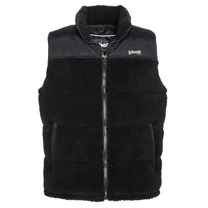Schott Doudoune sans manches Schott UTAH Sherpa Schott Doudoune sans manches Schott UTAH Sherpa