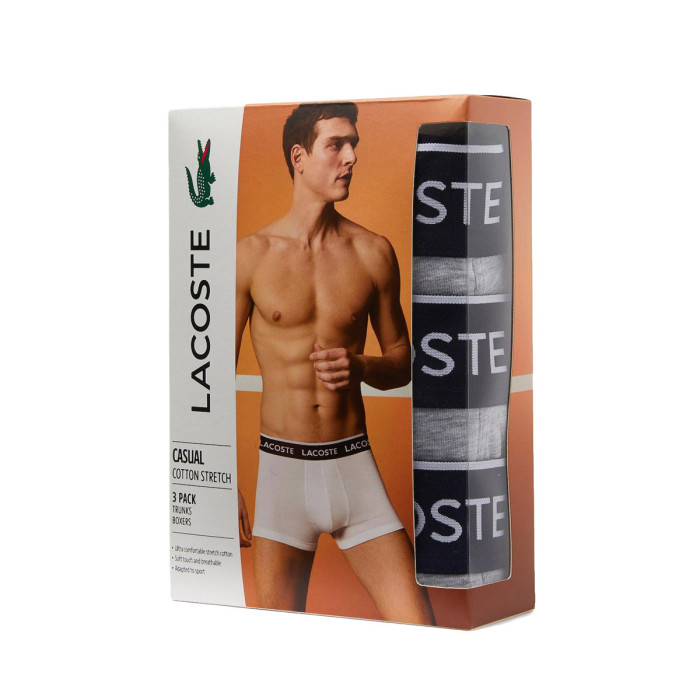 Lacoste Pack de 3 Boxers Lacoste TRUNK