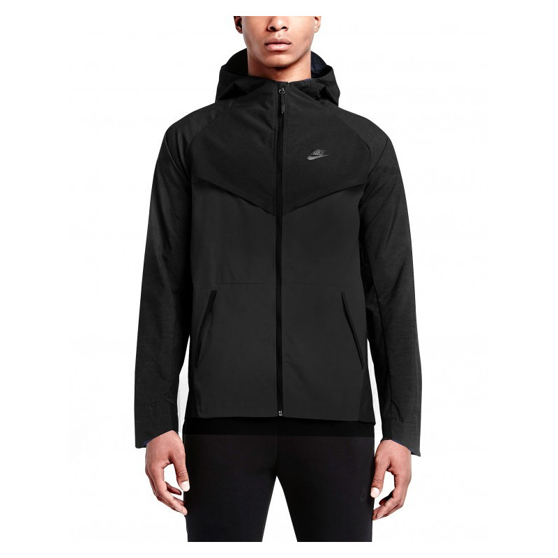 Veste coupe-vent Nike Tech Fleece Windrunner - Ref. 727349-010 Veste coupe-vent Nike Tech Fleece Windrunner - Ref. 727349-010