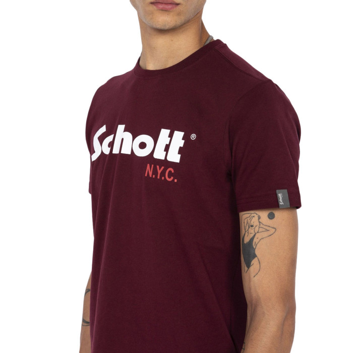 Schott Pack de 2 tee-shirt Schott ras du cou