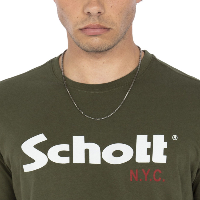 Schott Pack de 2 tee-shirt Schott ras du cou