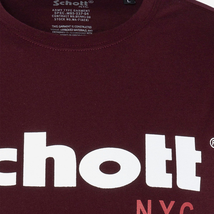 Schott Pack de 2 tee-shirt Schott ras du cou
