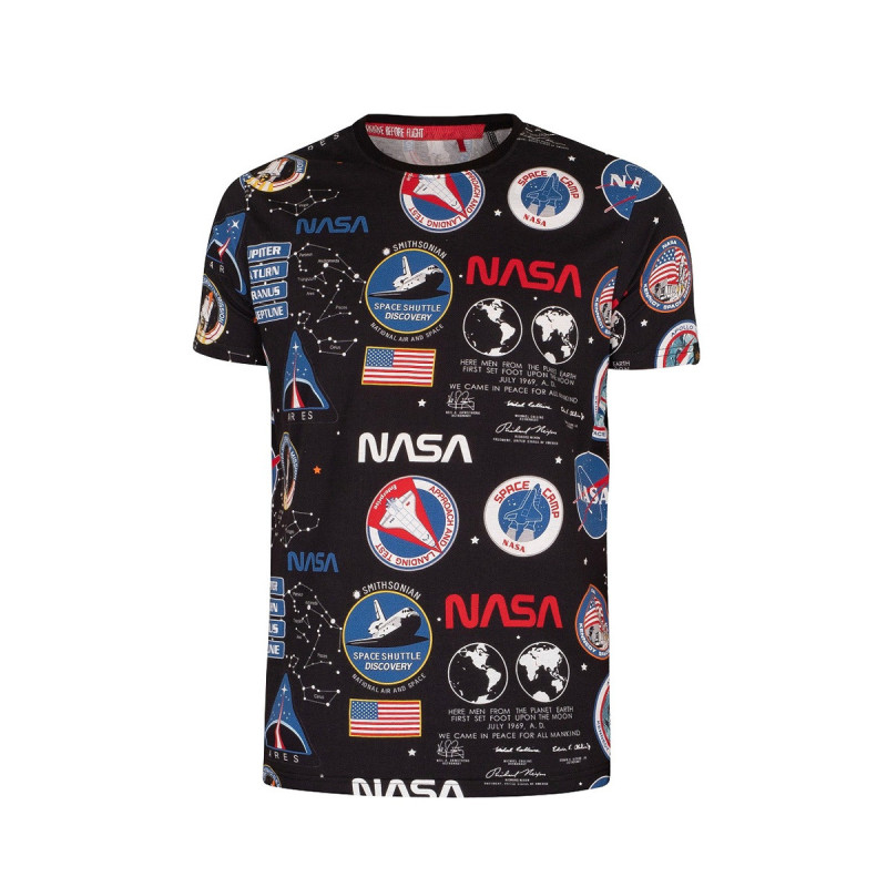 Alpha Industries Tee-shirt Alpha Industries NASA AOP Alpha Industries Tee-shirt Alpha Industries NASA AOP