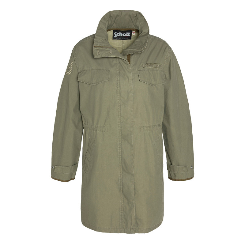 Schott Parka à capuche Schott ARMY BRODEE Schott Parka à capuche Schott ARMY BRODEE