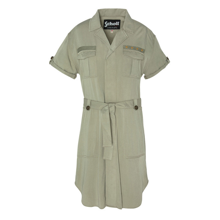 Schott Robe Schott LIGHT ARMY AVEC BRODERIES