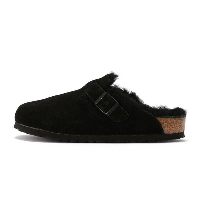 Sandale Birkenstock BOSTON FUR