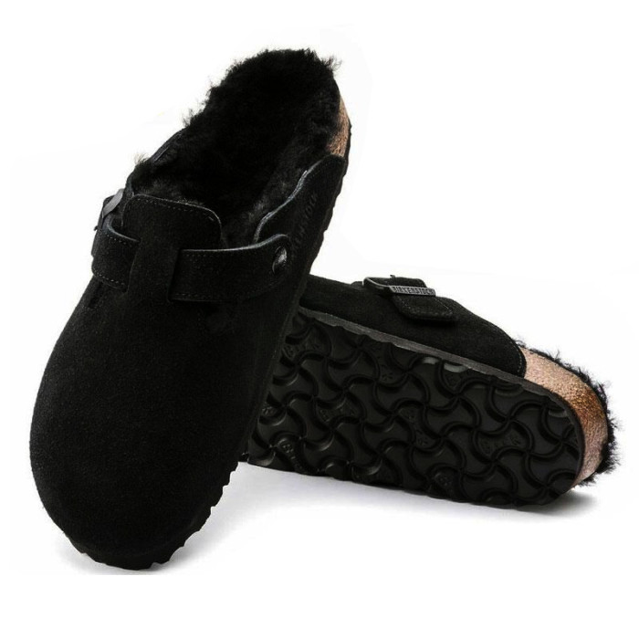 Sandale Birkenstock BOSTON FUR