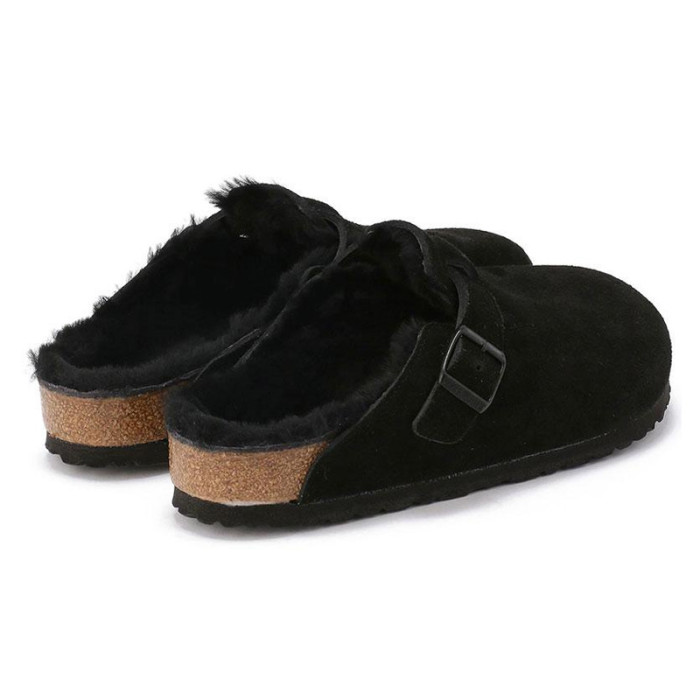 Sandale Birkenstock BOSTON FUR