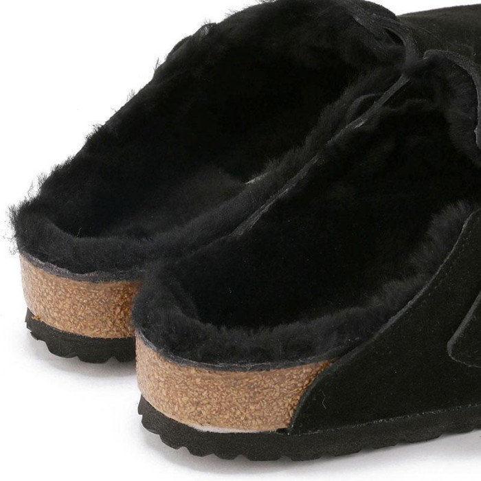 Sandale Birkenstock BOSTON FUR