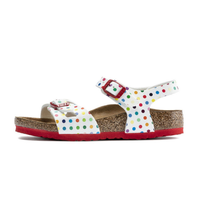 Birkenstock Sandale Birkenstock  Rio Rivet Logo Enfant