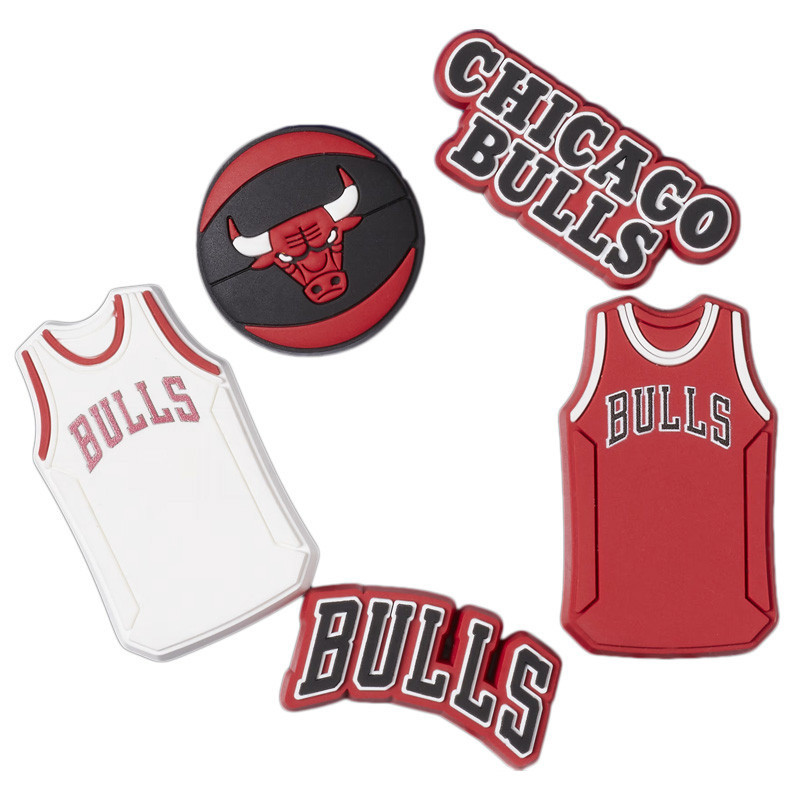 CROCS PINS Jibbitz Crocs NBACHICAGOBULLS LOGO CROCS PINS Jibbitz Crocs NBACHICAGOBULLS LOGO