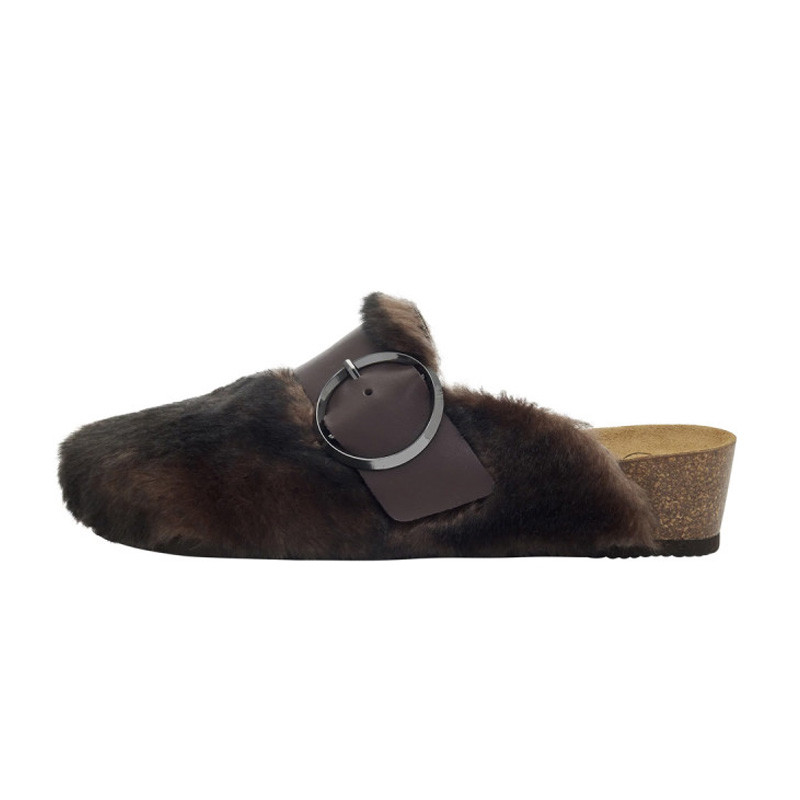 SCHOLL Chausson SCHOLL MONIQUE SYNTHETIC FUR+LEATHER SCHOLL Chausson SCHOLL MONIQUE SYNTHETIC FUR+LEATHER