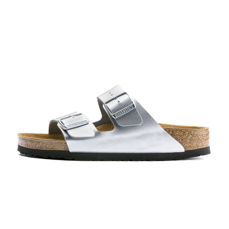 Birkenstock Sandale Birkenstock ARIZONA SILVER - BK1012283 Birkenstock Sandale Birkenstock ARIZONA SILVER - BK1012283