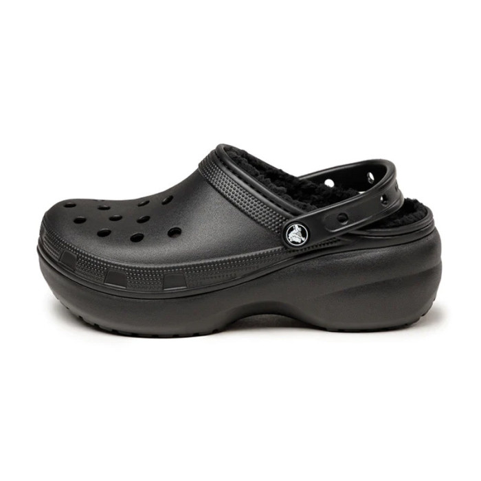 CROCS Sandale Crocs CLASSIC PLATFORM LINED CLOG