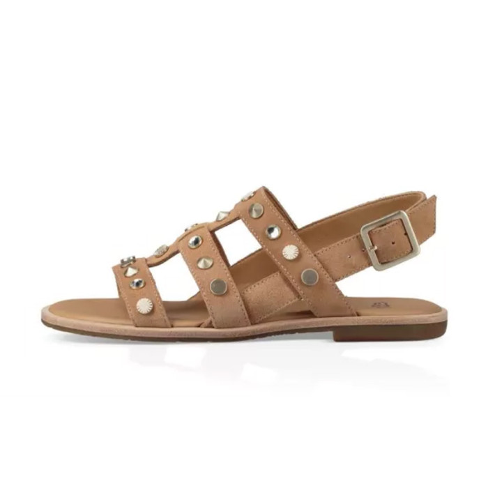 Sandale UGG Zariah Studded Bling - Ref. ZARIAH-STUDDED-LATTE