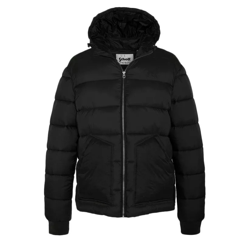 Schott Doudoune Schott CAPUCHE BRODERIE Schott Doudoune Schott CAPUCHE BRODERIE