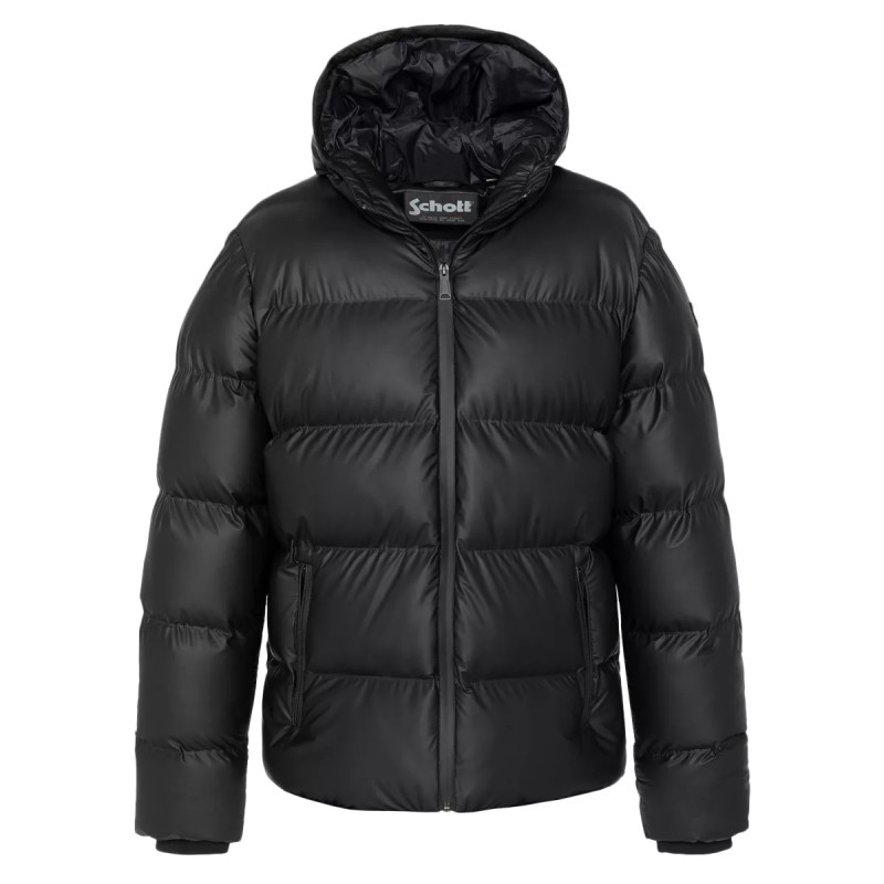 Schott Doudoune Schott RUBBER A CAPUCHE Schott Doudoune Schott RUBBER A CAPUCHE