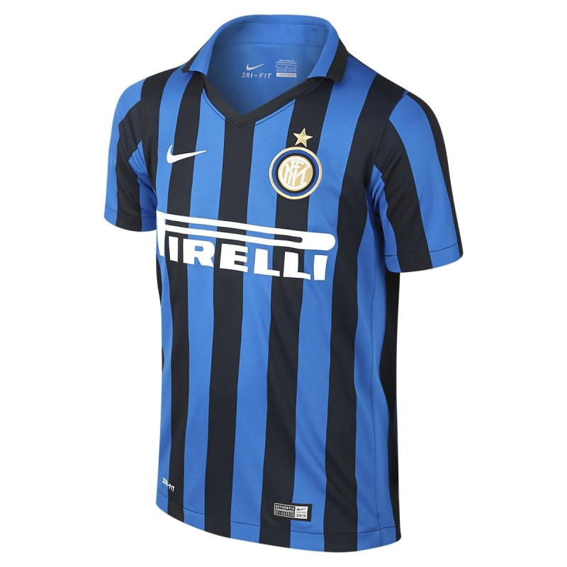 Nike Maillot Nike Junior Inter Milan Home 2015/2016 - 659051-011 Nike Maillot Nike Junior Inter Milan Home 2015/2016 - 659051-011