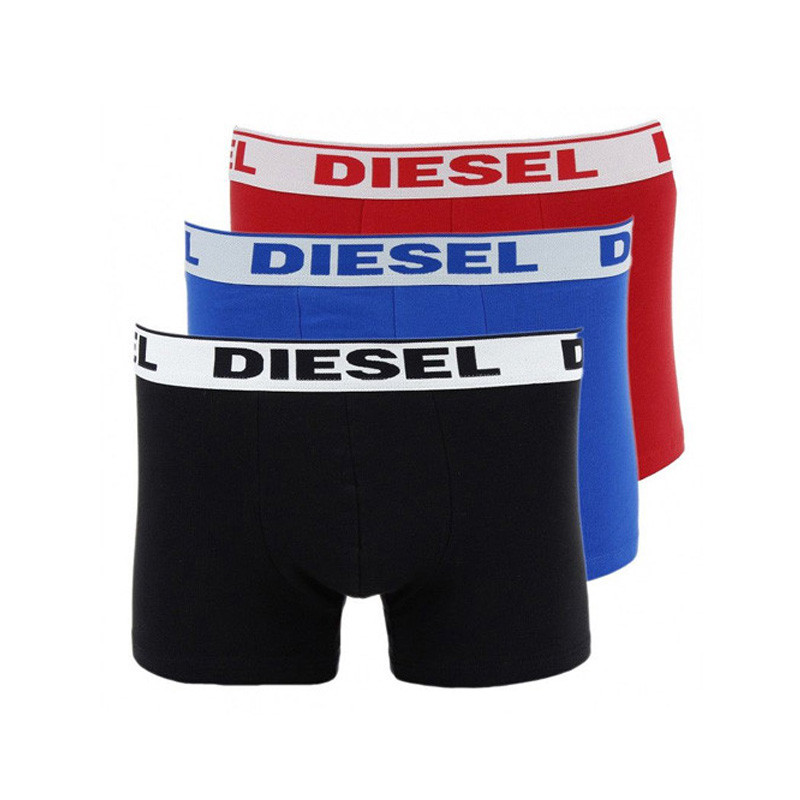 3 Boxers Diesel Umbx Shawn (Noir/Rouge/Bleu) 3 Boxers Diesel Umbx Shawn (Noir/Rouge/Bleu)