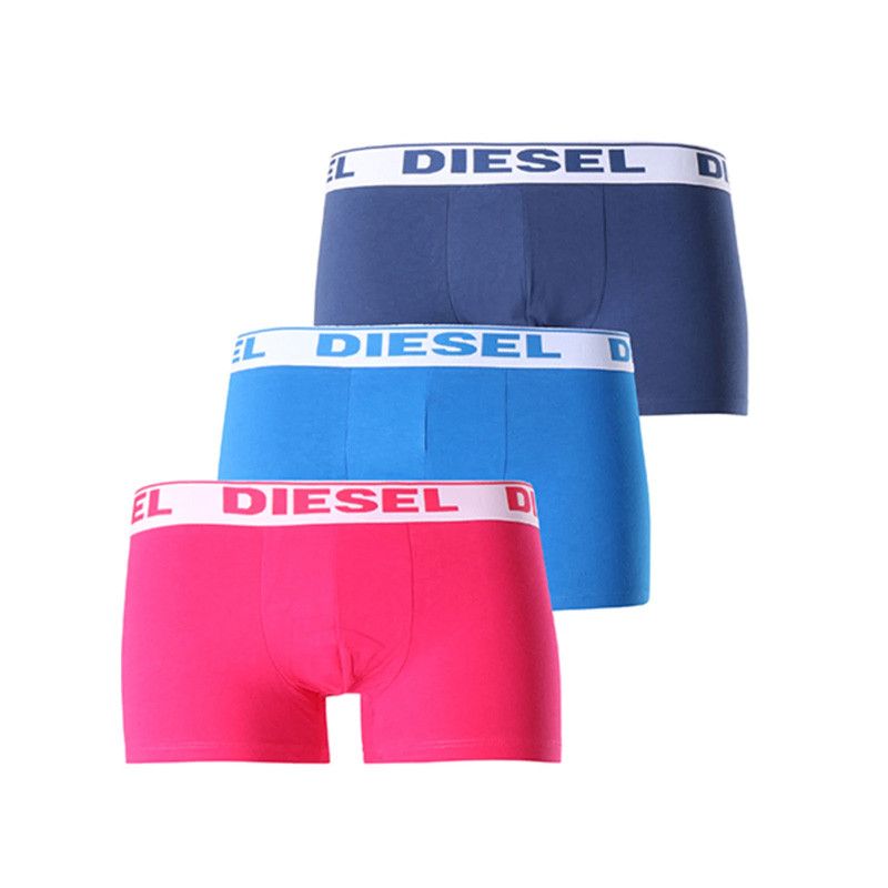 3 Boxers Diesel Umbx Shawn (Marine/Ciel/Fushia) 3 Boxers Diesel Umbx Shawn (Marine/Ciel/Fushia)