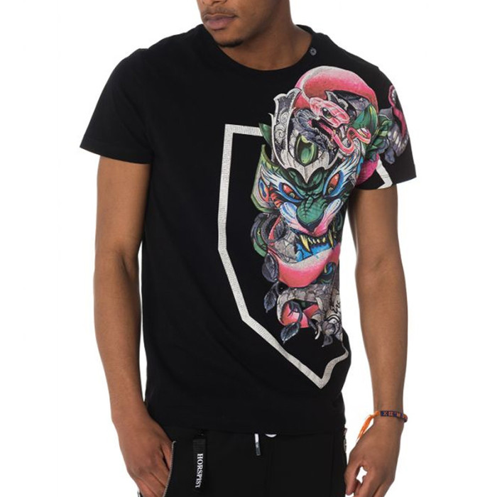 Horspist Tee-shirt Horspist STUNT - STUNT-M520-BLACK