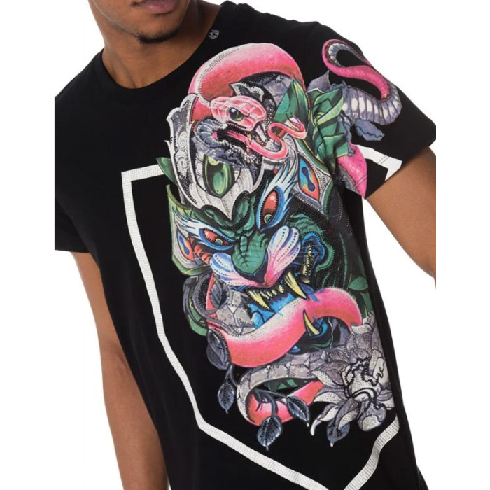 Horspist Tee-shirt Horspist STUNT - STUNT-M520-BLACK