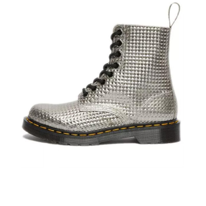Dr Martens Boots Dr Martens 1460 PASCAL STUD EMBOSS LEATHER LACE UP