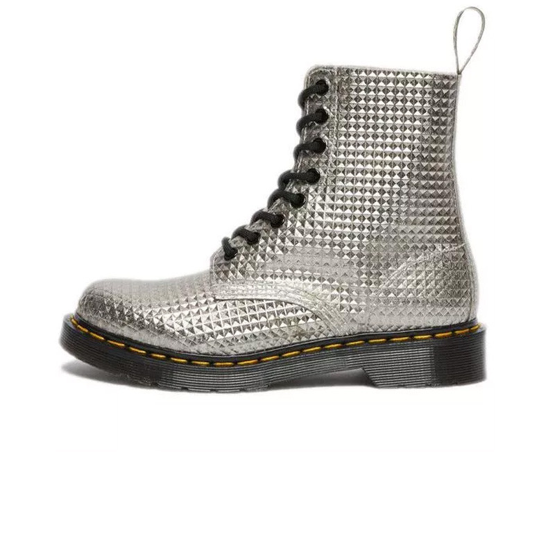 Dr Martens Boots Dr Martens 1460 PASCAL STUD EMBOSS LEATHER LACE UP Dr Martens Boots Dr Martens 1460 PASCAL STUD EMBOSS LEATHER LACE UP