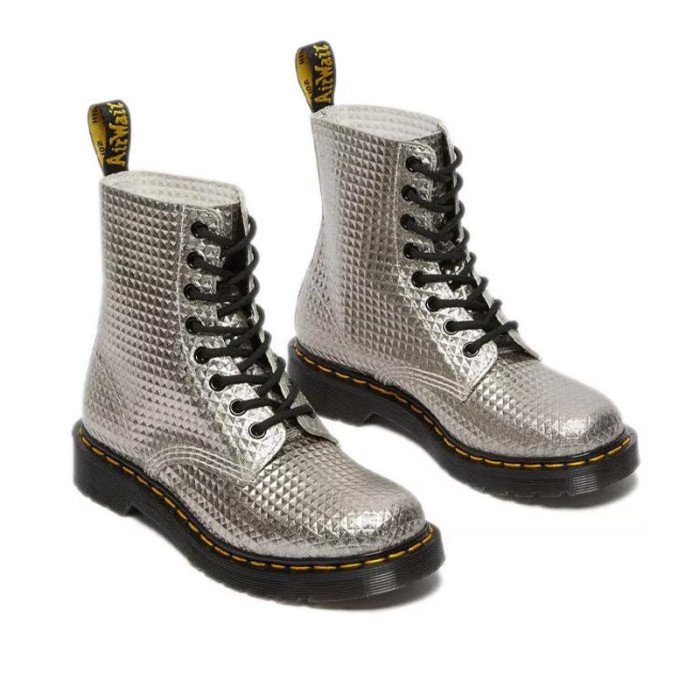 Dr Martens Boots Dr Martens 1460 PASCAL STUD EMBOSS LEATHER LACE UP
