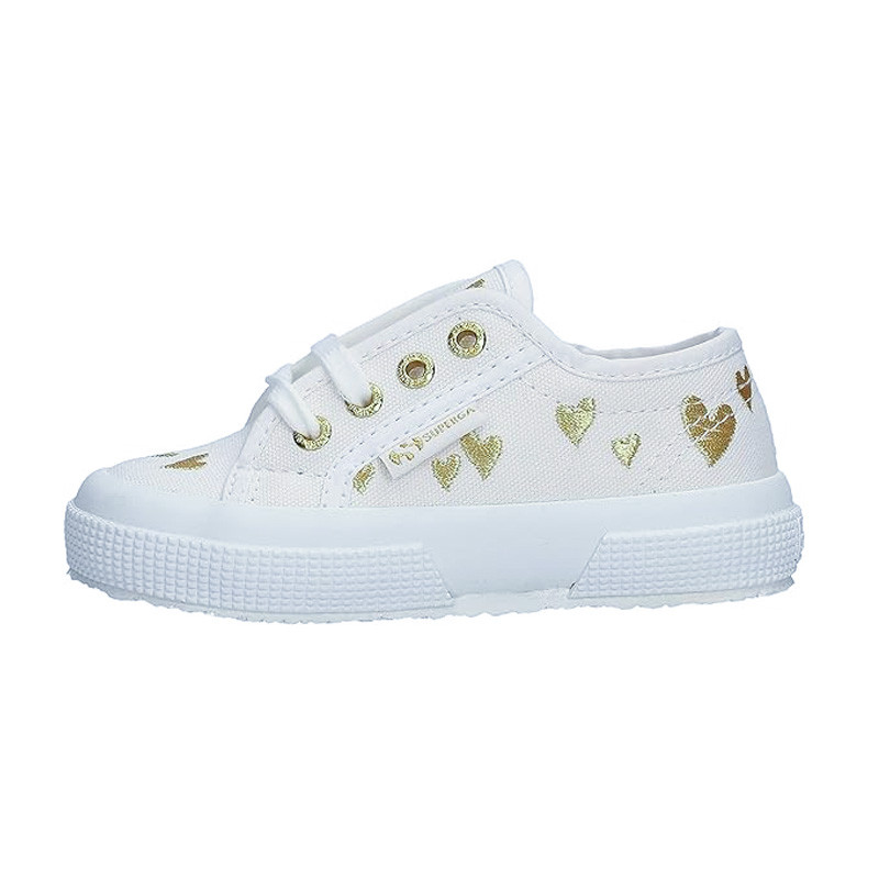 Basket Superga 2750 HEARTS EMBROIDERY Cadet Basket Superga 2750 HEARTS EMBROIDERY Cadet