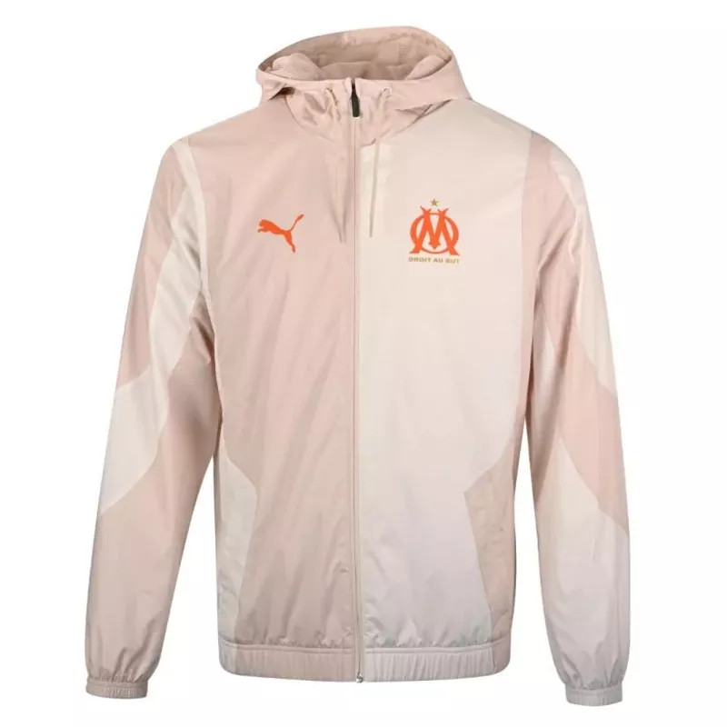 Puma Veste de survêtement Puma PREMATCH OM Puma Veste de survêtement Puma PREMATCH OM