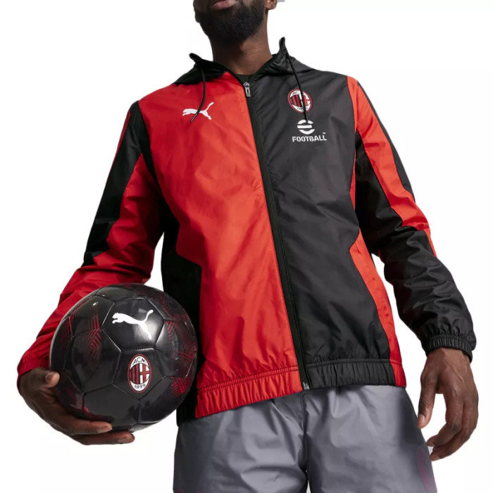 Puma Veste de survêtement Puma AC MILAN PREMATCH  WOVEN