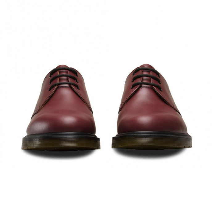Chaussure à lacets Dr. Martens 1461 Plain Welt Smooth Cherry Red
