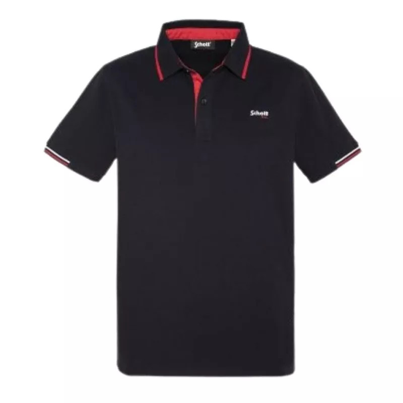 Schott Polo Schott MC COTES RAYES Schott Polo Schott MC COTES RAYES