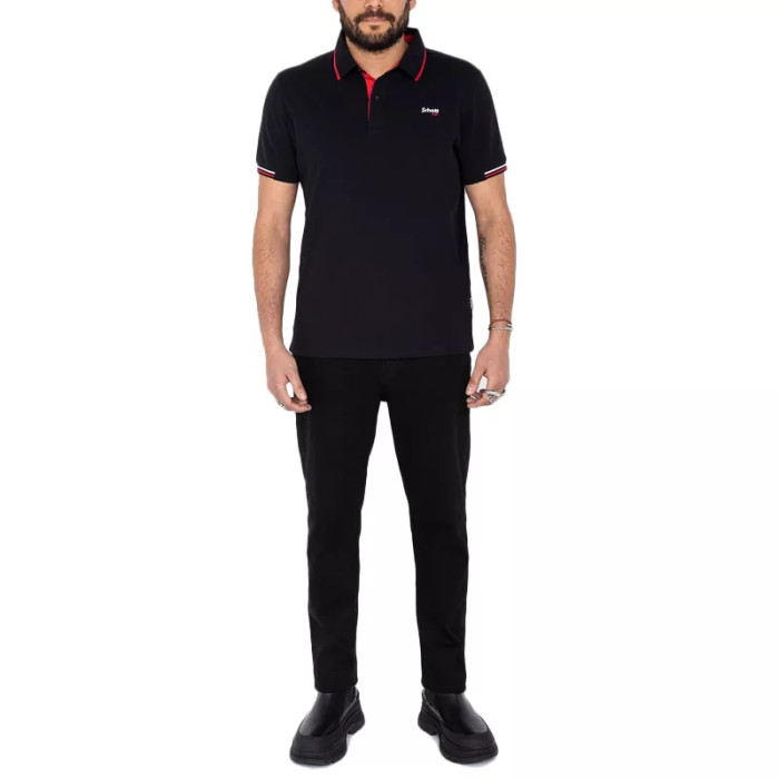 Schott Polo Schott MC COTES RAYES