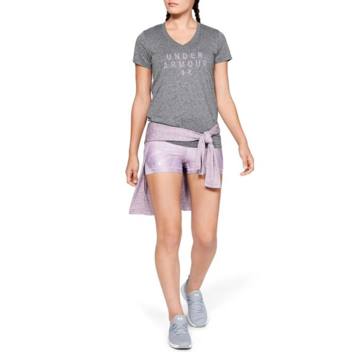 Tee-shirt  Femme Under Armour TECH SSV  TWIST