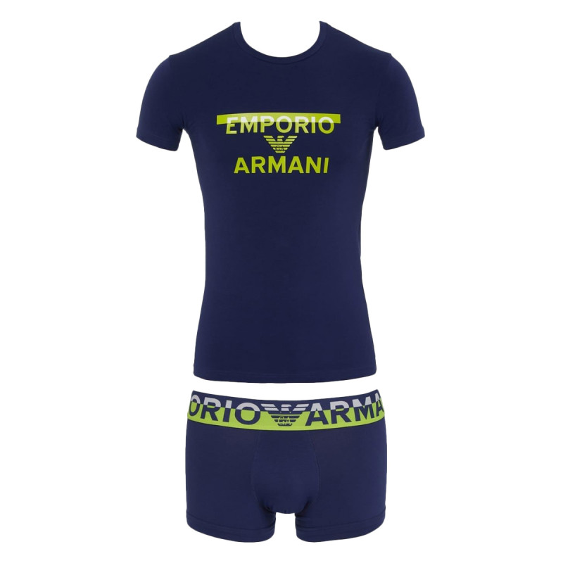 EA7 Emporio Armani Ensemble Tee Shirt et Boxer EA7 Emporio Armani EA7 Emporio Armani Ensemble Tee Shirt et Boxer EA7 Emporio Armani