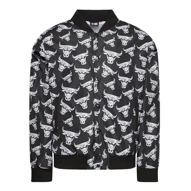 New Era Blouson New Era DISTRESSED LOGO BOMBER CHIBUL New Era Blouson New Era DISTRESSED LOGO BOMBER CHIBUL