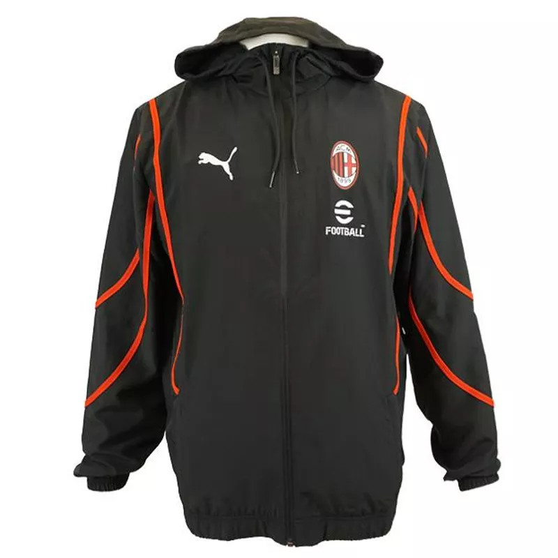 Puma Veste de survêtement Puma AC MILAN PREMATCH WOVEN Puma Veste de survêtement Puma AC MILAN PREMATCH WOVEN