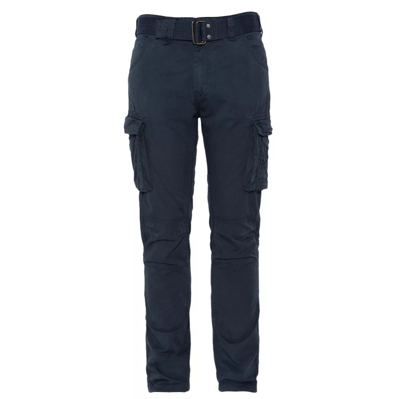 Schott Pantalon cargo slim Schott ARMY CEINTURE Schott Pantalon cargo slim Schott ARMY CEINTURE