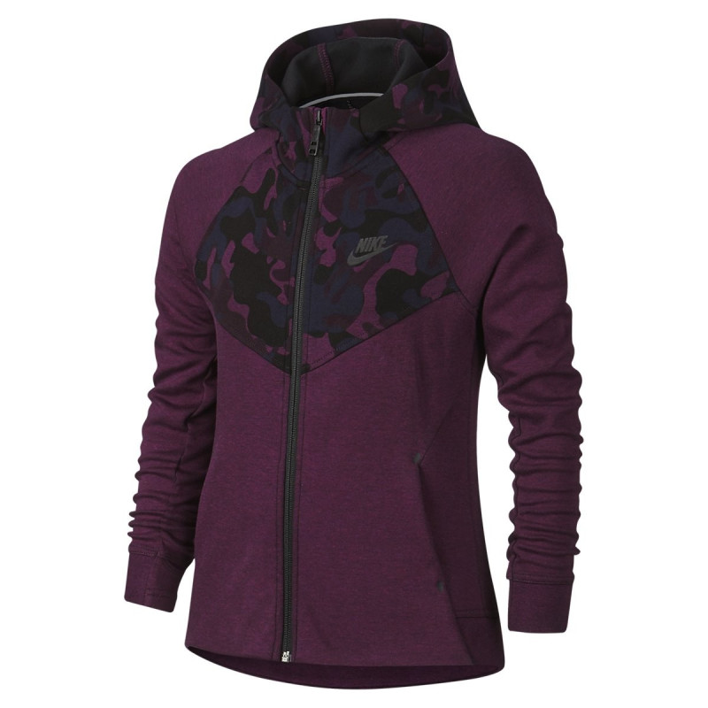 Nike Sweat Nike Tech Fleece Windrunner Junior - 716370-563 Nike Sweat Nike Tech Fleece Windrunner Junior - 716370-563
